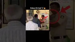 Police VS Crpf Power ⚔️💀🔥 #army #indianarmy #crpf #military #status
