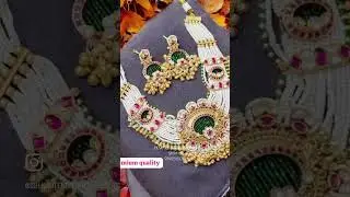 Hnt13Shbh #fashionjewellery #fashionaccessories #statementjewellery #templejewellerydesign