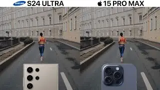 Samsung Galaxy S24 Ultra VS iPhone 15 Pro Max Camera Stabilization Test