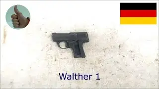 Walther 1 (unknown early 2nd variant(?)), 6,35 mm Browning (6,35x16 mmSR/.25 Auto)