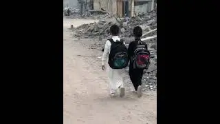 After two years, Gaza children are going to school #palestine #gaza #children #school #savechildren