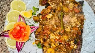 صالونة السمك و الخضر