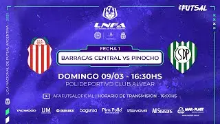 ⚽🇦🇷 Futsal | LNFA 2025 | Barracas Central vs Pinocho