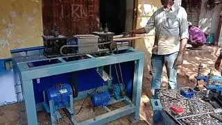 Broom stick Wood rounding machine