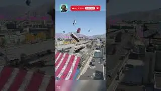 GTA 5 Highway RAMP Experiment What's the BEST Way to Cause Chaos #16