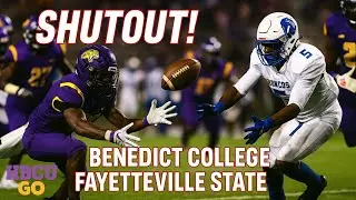 Benedict College Shuts Out @FayettevilleStateUniversityNC Recap | BC vs FSU Football Highlights