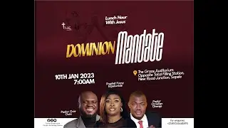 Dominion by the Seed Principle | Prophet Fanny Ekpekurede | Dominion Mandate | Lunch Hour With Jesus