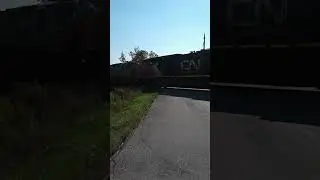 CN 3195 East Passing By Ash/Milepost 42.20 On The Halton Subdivision 09/16/24