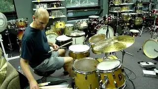 Jerome Deupree Plays His Sonor Drums & Paiste Cymbals - Part 3