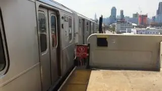 MTA NYCT: R188 leaves 46th Street w/ nice rail gaps