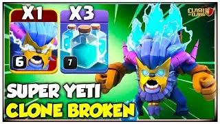 AFTER UPDATE! TH14 Super Yeti Clone Spell Attack Strategy | Clash of Clans