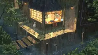 Rainy 1 Hour Lofi Loop | Japanese Shop