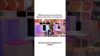 Com a sa&iacute;da de Henri Castelli, agora TR&Ecirc;S participantes do Quarto Branco ir&atilde;o entrar no programa!