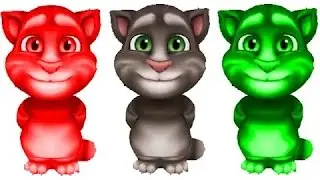 Learn Colors with Talking Tom Colours for Kids Children Baby Play Videos