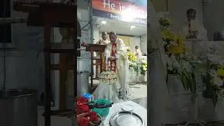 Blessing of the Holy water✝️#easter#eastermass#shortsfeed#shortsvideo#shorts#prayer#holyspirit