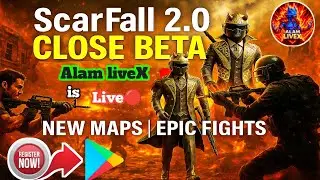 🎮 ScarFall 2.0 Close Beta Gameplay | सबसे पहले देखो नया वर्ज़न! [Live Stream]#indiakagame #sf2.0