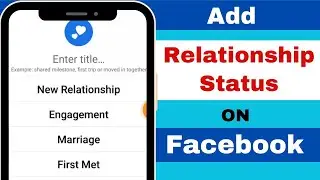 How to Add Relationship Status on Facebook | Post Relationship Status on Facebook News Feed 2023