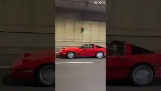 Chevrolet Corvette C4 - Warsaw Rolling Shot #corvette #patrykpiątek #musclecar #chevy