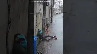 Man Saves Kid From Danger in Seconds