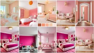 Pink Colour Combination For Living Room| Pink bedroom color combination | Modern Pink Bedroom Ideas