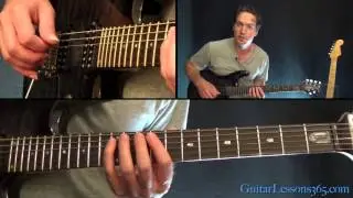 Урок игры на гитаре Fuel — Metallica — Аккорды/Ритмы