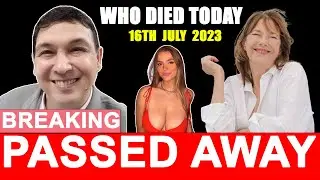 Famous Tragic Actor  Who Died Today Sunday July 16th | Actors Die Today | sad news | Jane Birkin RIP