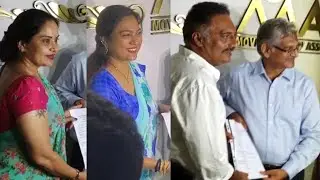 MAA Election 2021 Nominations | Prakash Raj | Srikanth | Hema | MS entertainments