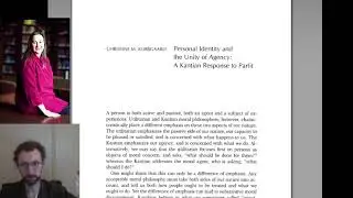 PHI 3695 Korsgaard Lecture