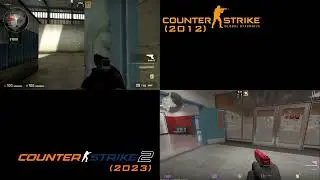 Nuke - CS:GO (2012) vs. CS2 (2023)