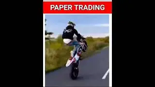 Paper Trading vs Real Trading #shorts