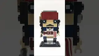 Captain Jack Sparrow LEGO 41593 BrickHeadz № 9 #LEGO #piratesofthecaribbean Pirates of the Caribbean