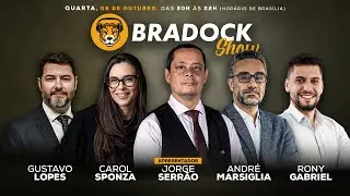 Bradock Show 08/10/25 - Jorge Serr&atilde;o, Andr&eacute; Marsiglia, Carol Sponza, Gustavo Lopes e Rony Gabriel