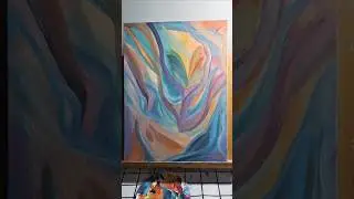 Tangled Emotions #abstract #acrylicpainting #art #painting #emotions #tangled #expression #shorts
