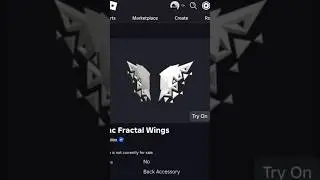 ( New Free Item ) How To Get Blanc Fractal Wings ROBLOX ( 2025 ) DeanOfficial YT