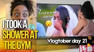 Vlogtober Day 21 🍂 Trying a Gym Shower for the FIRST TIME 😳 + Mom Life Moments