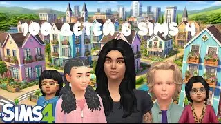 Выпуск 8/100 baby challenge sims 4 / 100 детей в Симс 4 / Софи и 5 детей