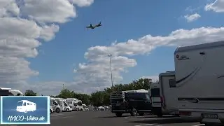Caravan Messe Düsseldorf 2022! Wir stehen auf P1, im Moment wohl größter Stellplatz in Europa!