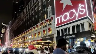 Самый масштабный в мире шоппинг-тур по универмагу Macy's на 34-й улице в Нью-Йорке | 11-этажный у...