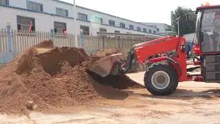 Everun ER2500 2.5ton Front End Small Telescopic Wheel Loader with High Quality