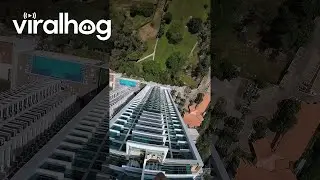 BASE Jump Off a Building || ViralHog