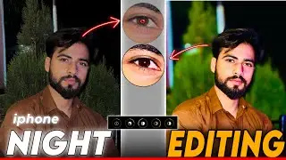 iPhone Night Photo Editing | Night Red Eye 🔴Problem Solve