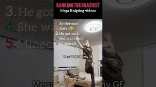 Ranking the craziest mega Knigting video on Internet || #funny #couple #usa #india #prank #australia