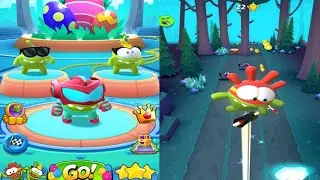 Om Nom Run - walkthrough gameplay - new games 2023