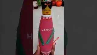 Some simple creativity, made using Rose Water Bottle