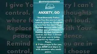 ✝️This POWERFUL Prayer Breaks Anxiety❤️🙏JAN 13 #morningprayer #jesus