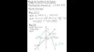 Solving Nonlinear Equations (Example 1)