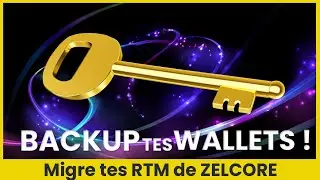 BACKUP tes WALLETS avec ta clef priv&eacute;e ! Par exemple Zelcore vers le WALLET QT facilement !