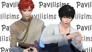 Gaara and Sasuke version The SIMS 4