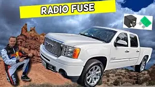 GMC SIERRA RADIO FUSE LOCATION 2007 2008 2009 2010 2011 2012 2013