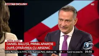 Daniel Băluță, prima apariție după otrăvirea cu arsenic | Ora de foc, 01.02.2026